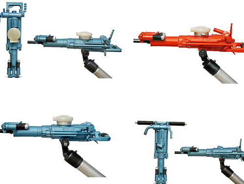 Pneumatic rock drill HY23, HY24, HY26, HY26A, HY28, YT24