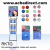 Rack of 72 or 144 pieces of assorted illusion suction tongue stud