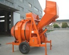 reverse drum diesel concrete mixer