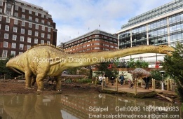 Dinosaur Replica, Robotic Dinosaur for Dinosaur Park, Mechanical Dinosaur for Exhibition - CDW-02