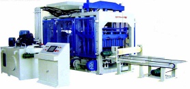 Stationary-type concrete block machine,block production plant