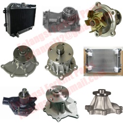 Cooling system forklift parts