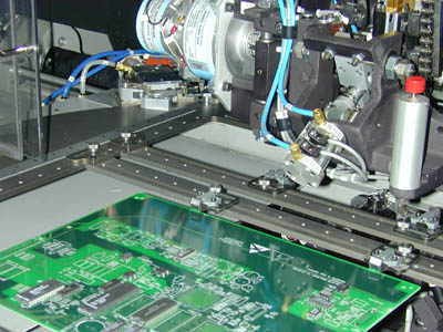 drilling hole on PCB