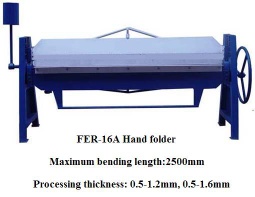 FER-16A Hand folding machine