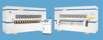 Automatic thin blade slitter scorer