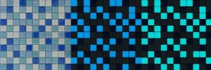 Photoluminescent Luminescent Luminous Glass mosaic BY Miclear