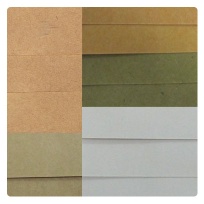 Brown / White Kraft paper