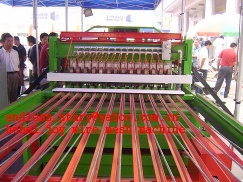 Mining-support welding mesh machine