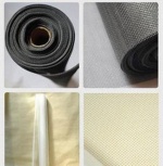 PVC coated plain weaving fiberglass window screen mesh