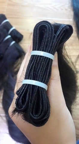 MACHINE WEFT HUMAN HAIR NATURAL COLOR, BLONDE, ... WHOLESALE PRICE - vnh003