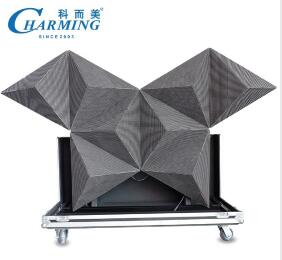 LED mobile DJ booth for rental use