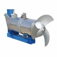 Horizontal Industrial submersible mixer agitator Wastewater