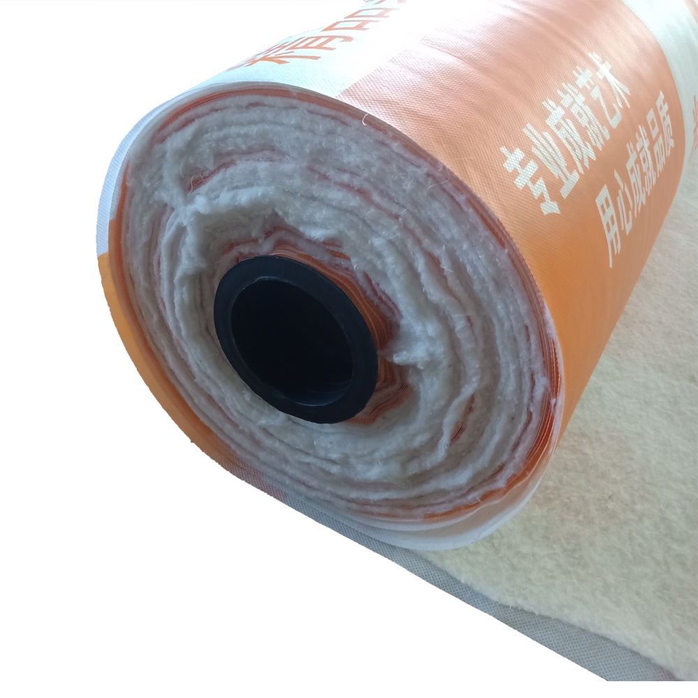 protect the floor and wall during decorating