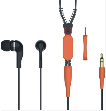 Best option cheap  zipper earphone for gift
