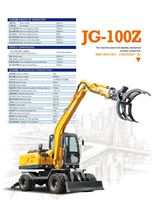Grbber wheel excavator