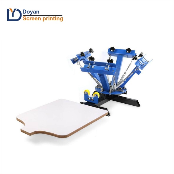 4 color 1 station DIY T-Shirt Press Printer