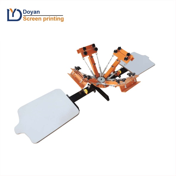 4 color 2 station DIY T-Shirt Press Printer