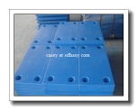 durable UHMWPE plastic marine fender face pad