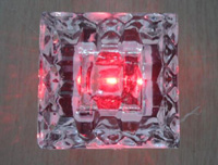 IP68 Waterproof Solar Powered Glass Ice Brick Lights