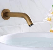 Antique Automatic Bathroom Washing Hands Tap Wall Mounted Sensor Tap TA0170 - TA0170