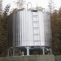 Stainless steel modular bolted water tank