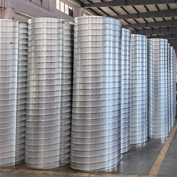 Stainless steel spiral duct