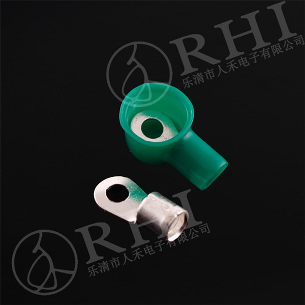 OT cable lug with pvc cover