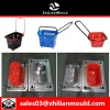 oem custom plastic shopping basket mold