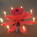doll birthday candle