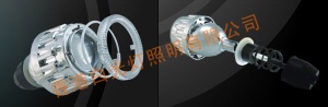 Eighth generation dual pipe lens