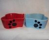 porcelain pet bowls,ceramic pet feeders