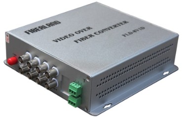 1/4/8/16/64 VIDEO FIBER CONVERTER