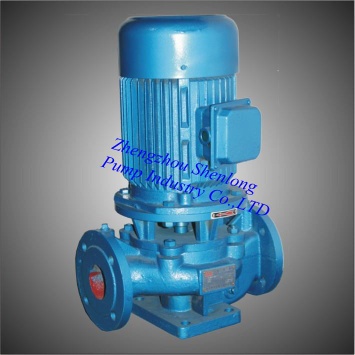 Vertical channel pump