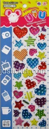 Laser epoxy sticker