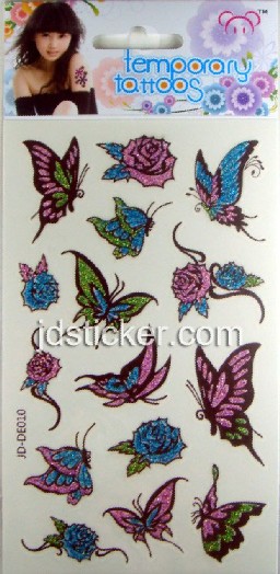Glitter Tattoo Sticker