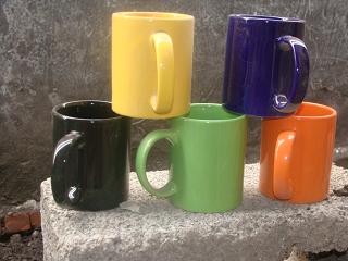 stoneware mugs