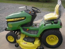 New JohDeere X540 Multi Terrain Tractor with 54" Riding Mowers
