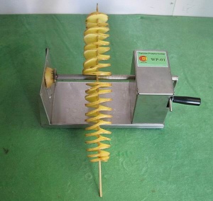 tornado potato cutter slicer maker,twister potato,sprial potato,potato cutter