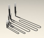 Bend type mosi2 heating elements