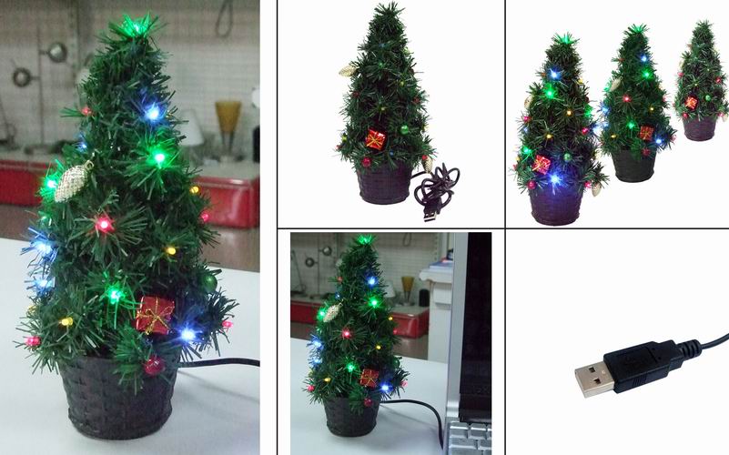 usb christmas tree