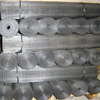 Galvanized wire netting blue shining