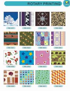 Polar fleece blanket - Rotary printing