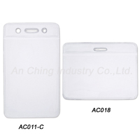Economy soft card holder