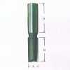 1 / 2 ( 1.27mm ) Shank Carbide Straight Bits - 41101, 41102, 41103, 41104, 41105, 41106, 41107, 41108, 41109, 41114